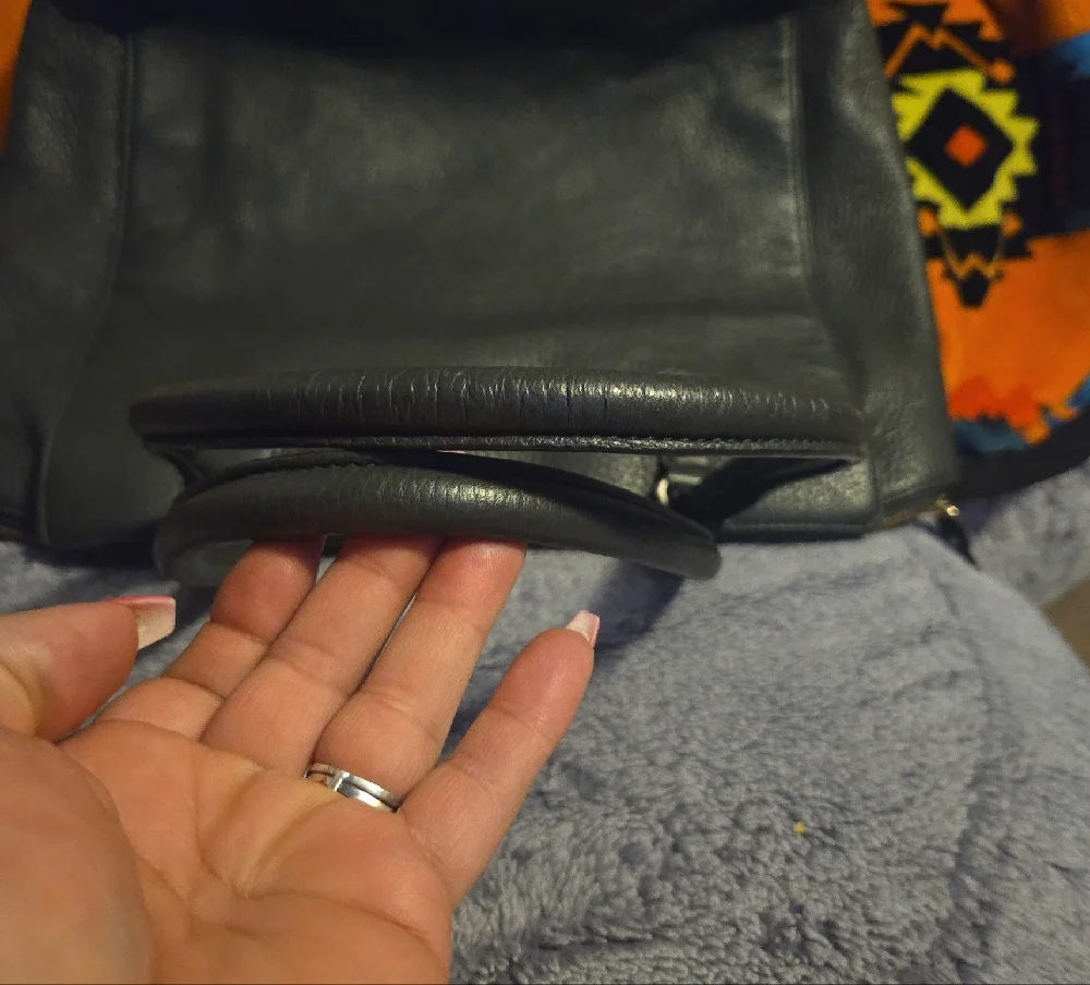 kate spade Dark Green Leather Laptop Tote